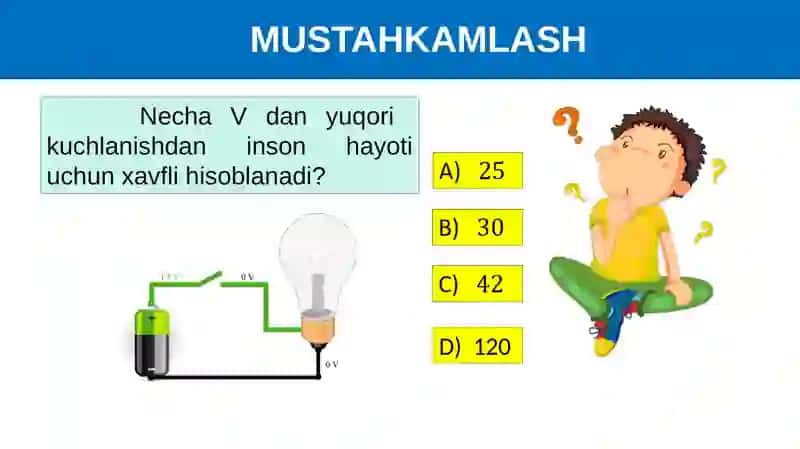 MASALALAR YECHISH .FIZIKA 2