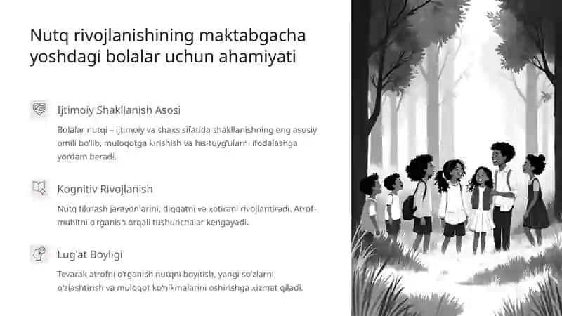 Tevarak atrof bilan tanishtirish jarayonida bolalar nutqini rivojlantirish texnologiyalari 2