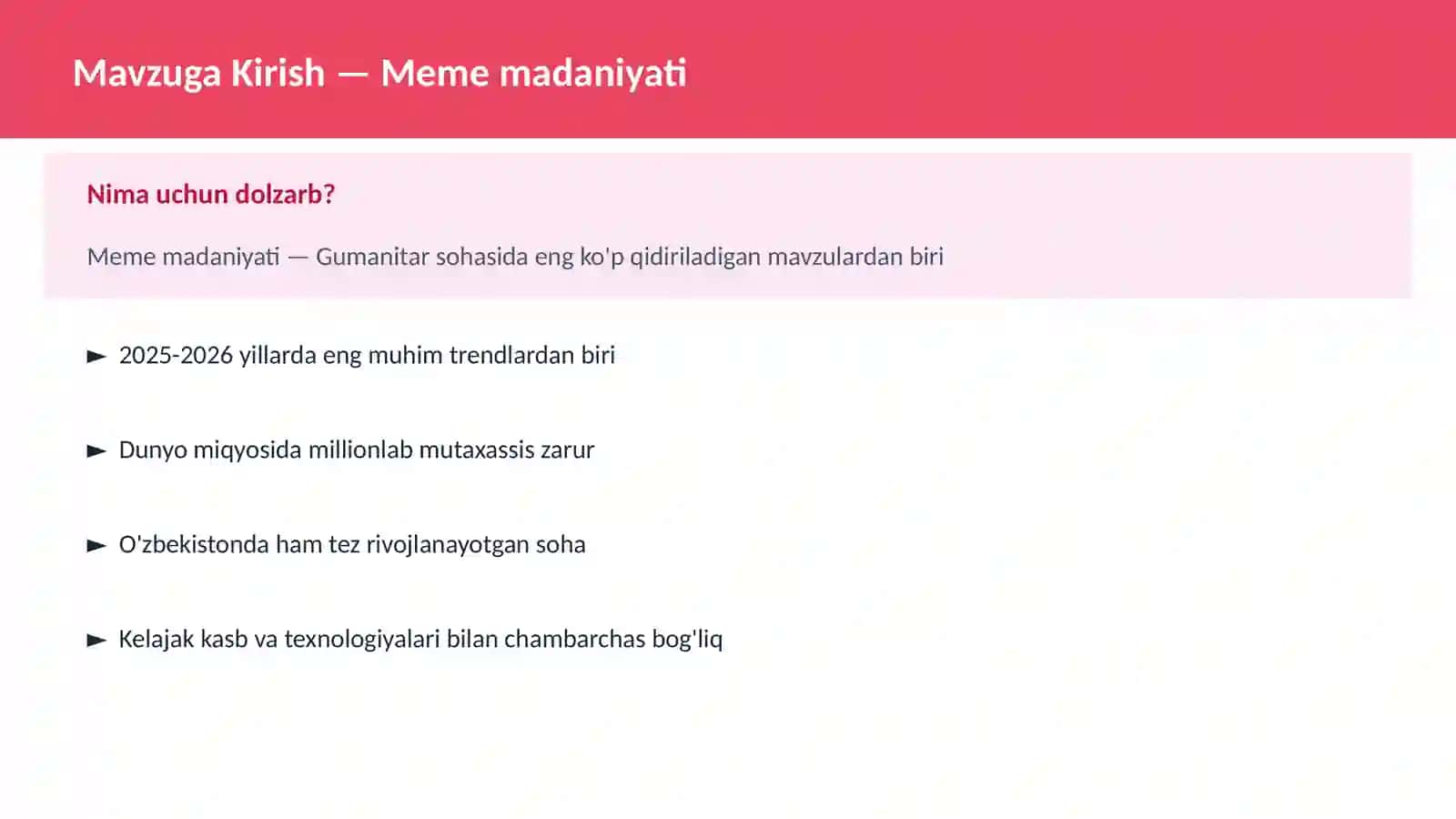 Meme madaniyati 2