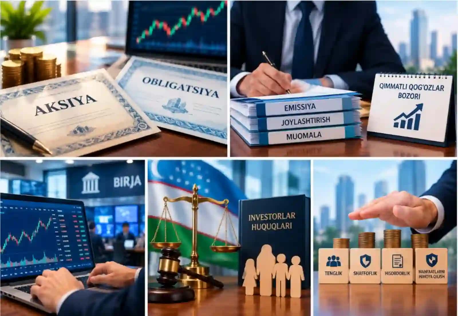 Aksiya va obligatsiyalarning huquqiy tabiati emissiya, joylashtirish, muomala va investorlar manfaatlarini himoya qilish.pptx 2