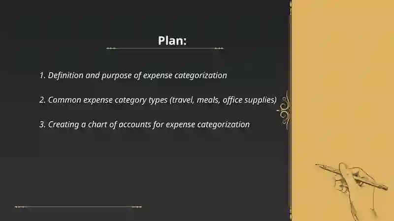 Expense categorization 2