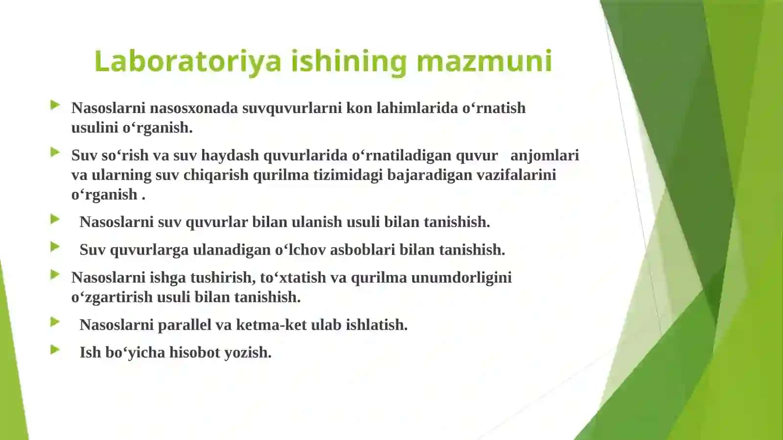 TURG’UN MASHINALARI3-tajribaishi 2