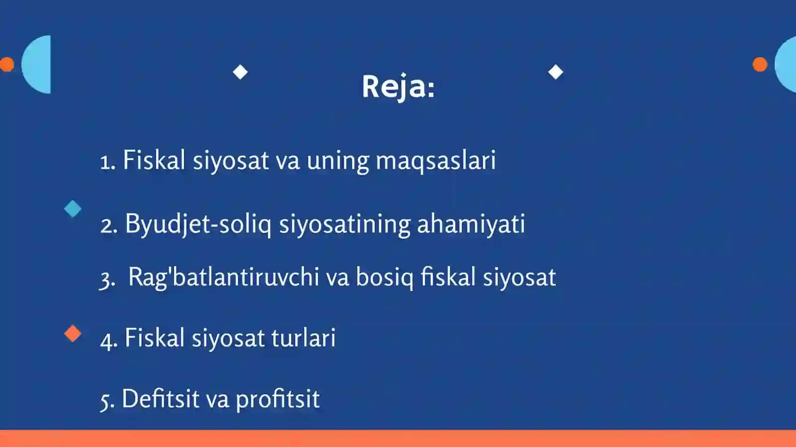 Fiskal siyosati 2
