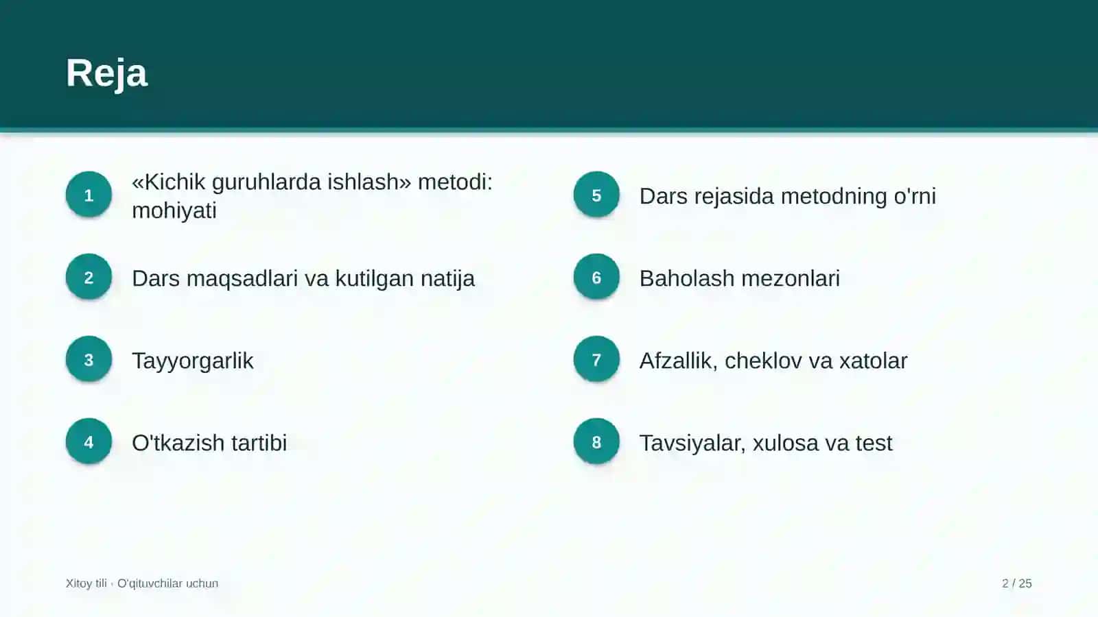 xitoy tili darslarida kichik guruhlarda ishlash metodidan foydalanish 6916 2