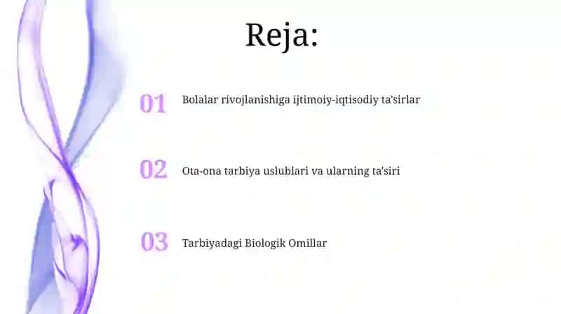 Omillar.Tarbiyanazariyasi 2
