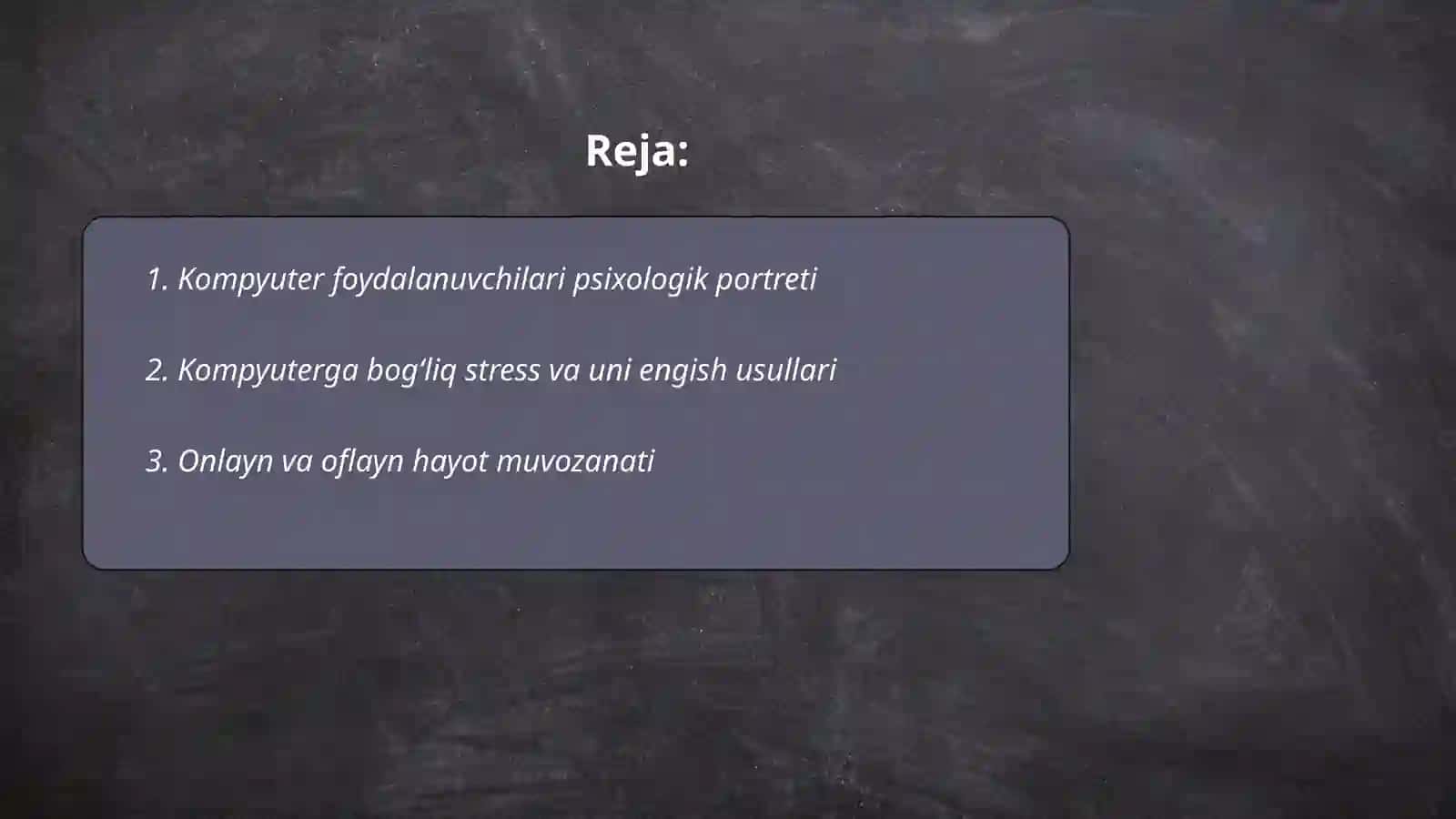 Kompyuterga bogʻliq shaxsning psixologik xususiyatlari 2