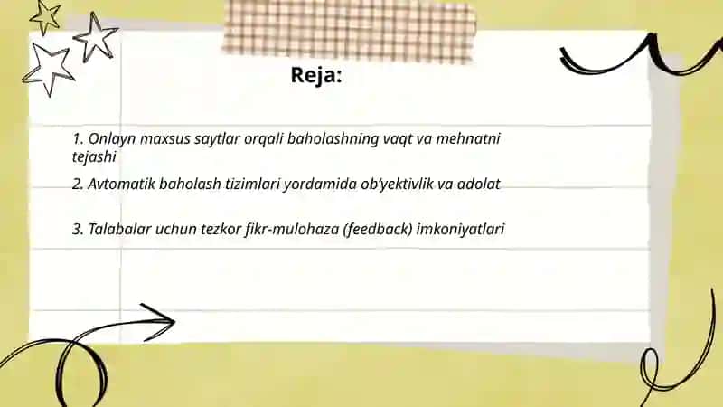 Ta'lim jarayonida maxsus saytlardan foydalanib talabalar bilimini nazorat qilishning afzalliklari 2