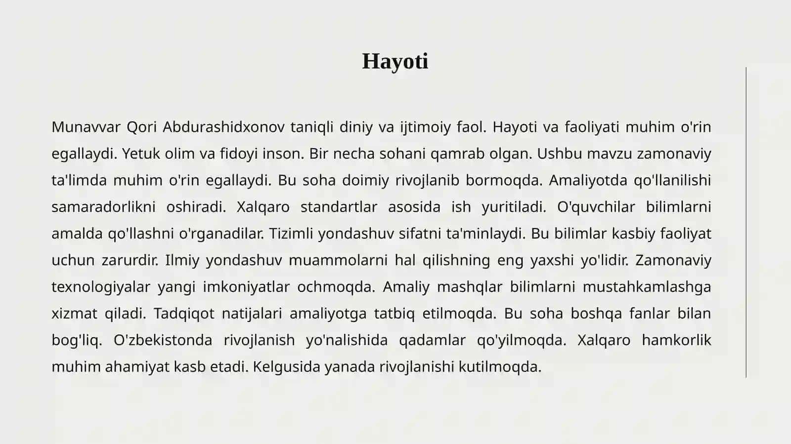 MUNAVVAR QORI 2
