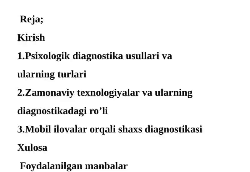 PSIXOLOGIYADA SHAXS DIAGNOSTIKASI: ZAMONAVIY TEXNOLOGIYALAR VA MOBIL ILOVALARDAN FOYDALANISH 2