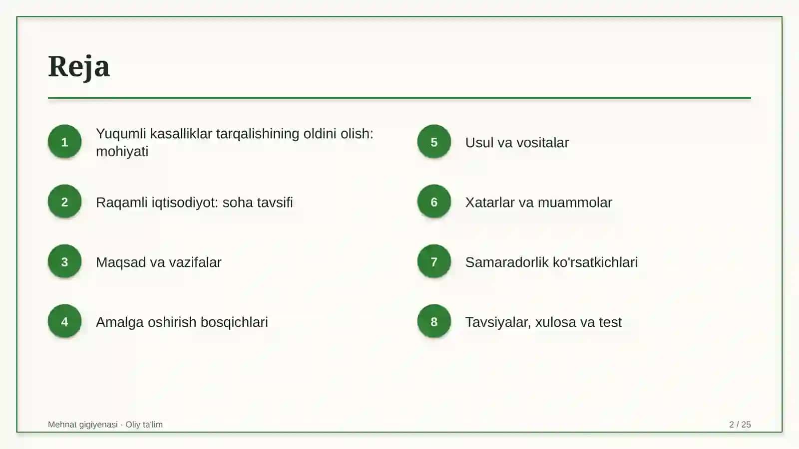 raqamli iqtisodiyotda yuqumli kasalliklar tarqalishining oldini olish choralari 6597 2