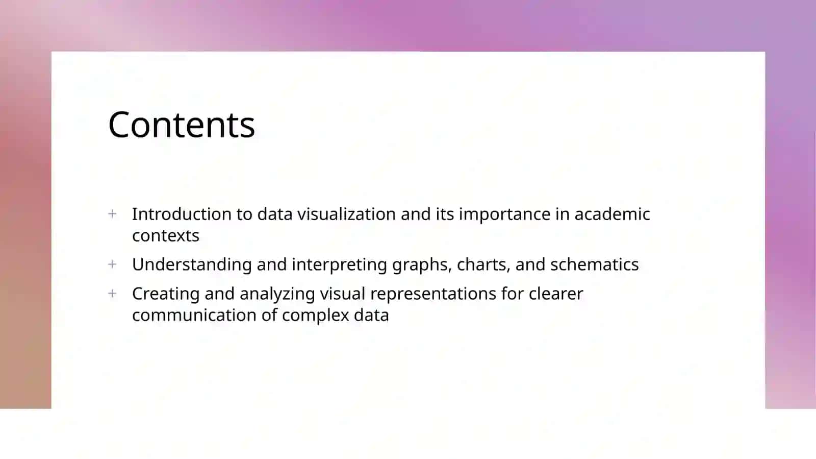 Describing diagrams 2