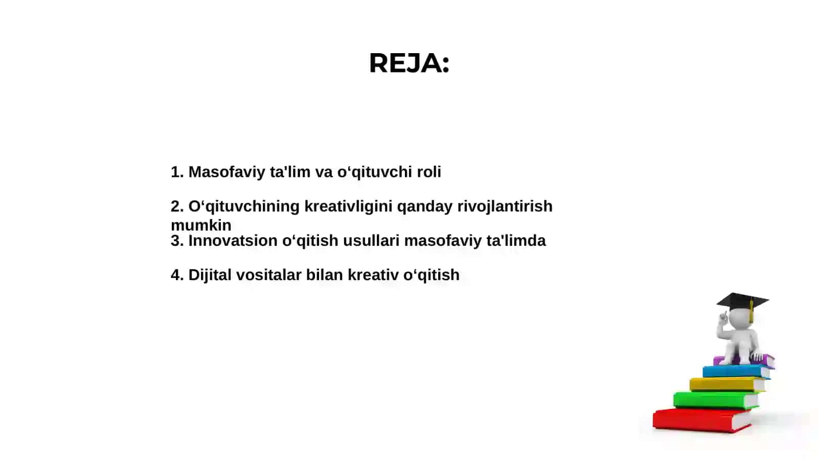 Masofaviy ta'limda oʻqituvchining Kreativligi 2