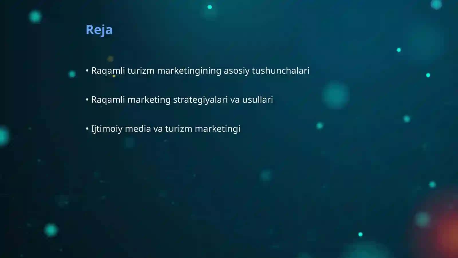 Raqamli turizm marketingidagi tendensiyalar va muammolar 2