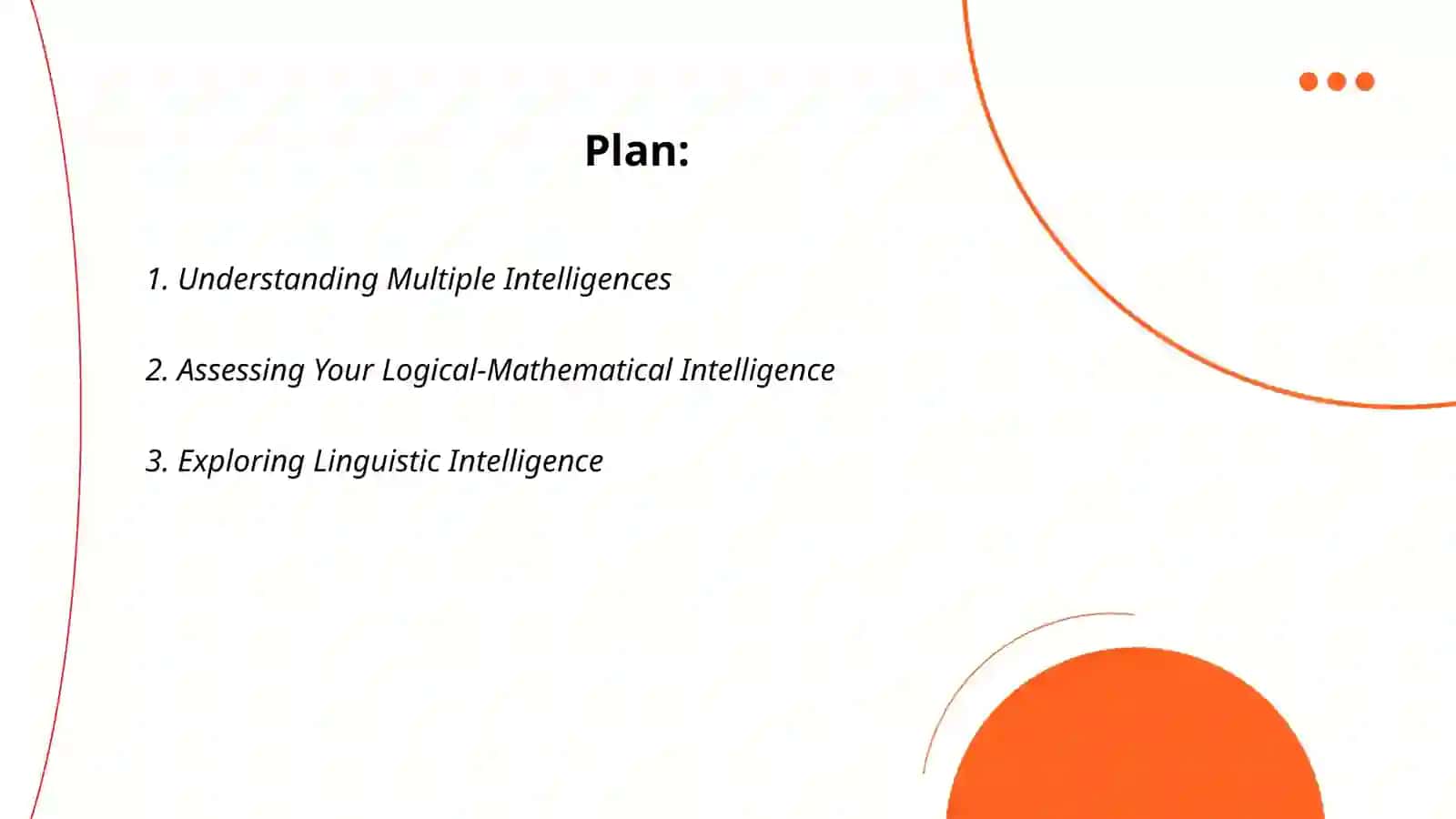 Determining Your Intelligences 2