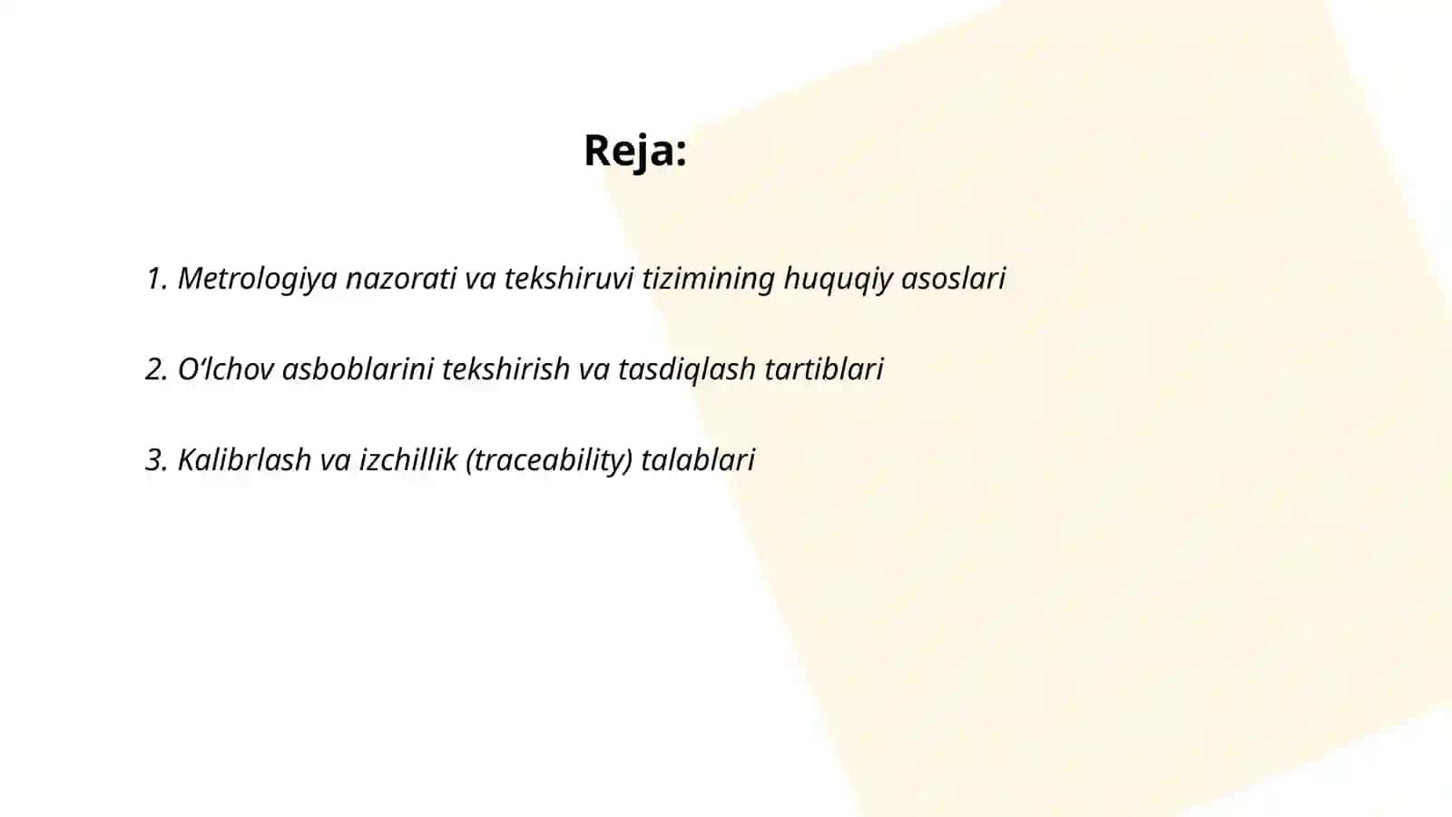 Mamlakat metralogiya tekshiruvi va nazorati 2