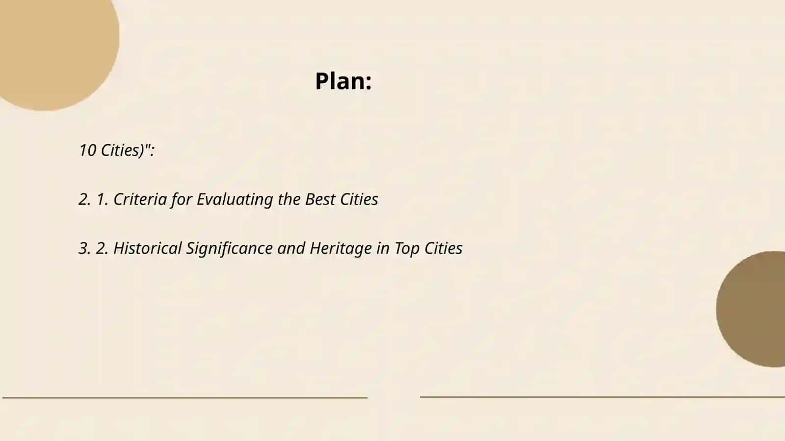 The best cities of the world ( top 10 cities) 2