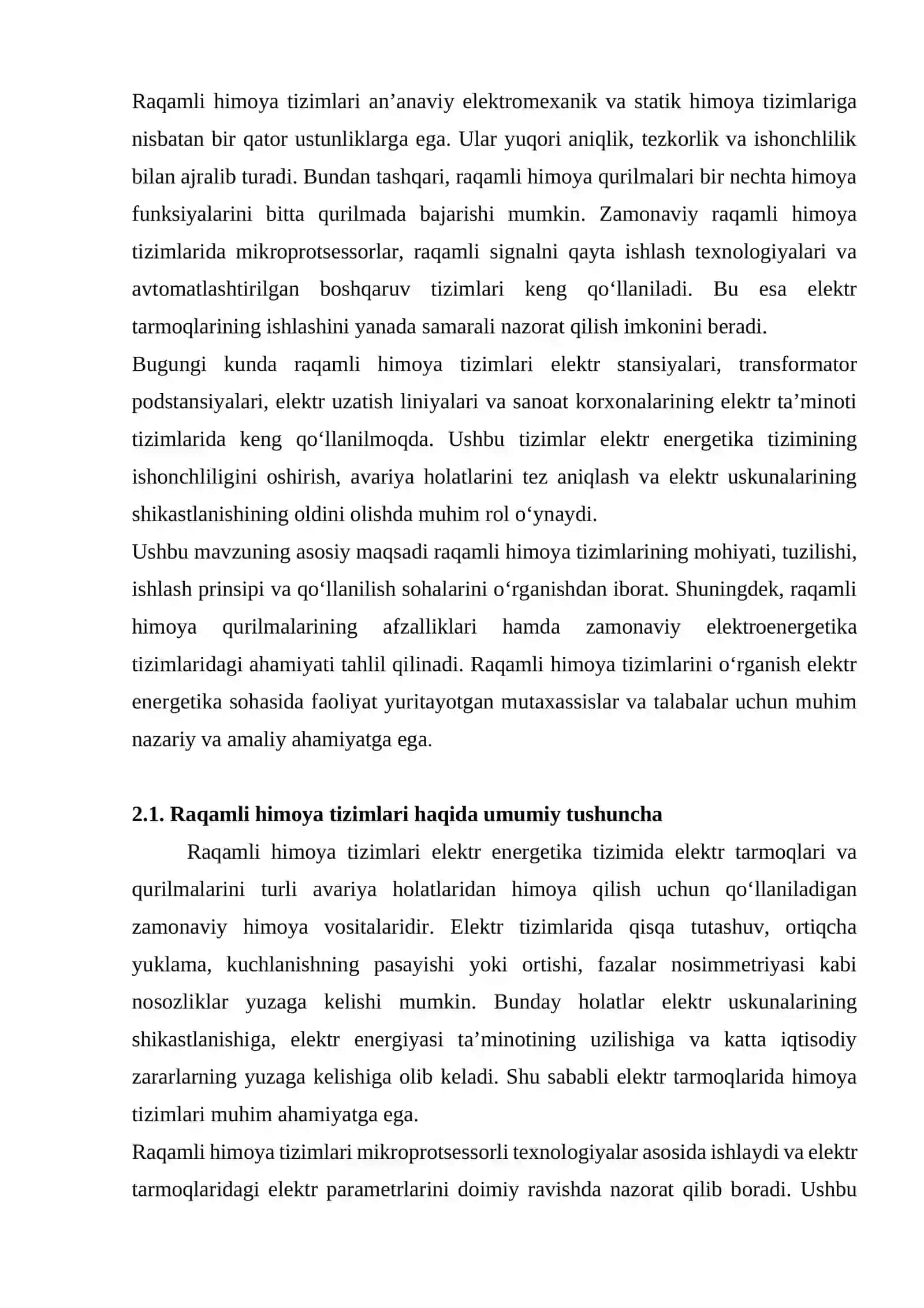 Raqamli himoya tizimlari 2