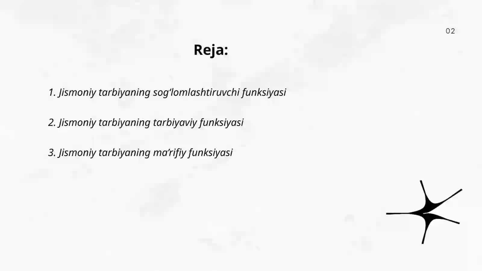 Jismoniy tarbiya funksiyalari va shakllari 2