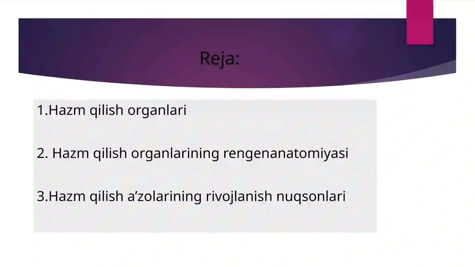 Hazm  a’zolarining  rengenanatomiyasi  va  rivojlanish  nuqsonlari 2