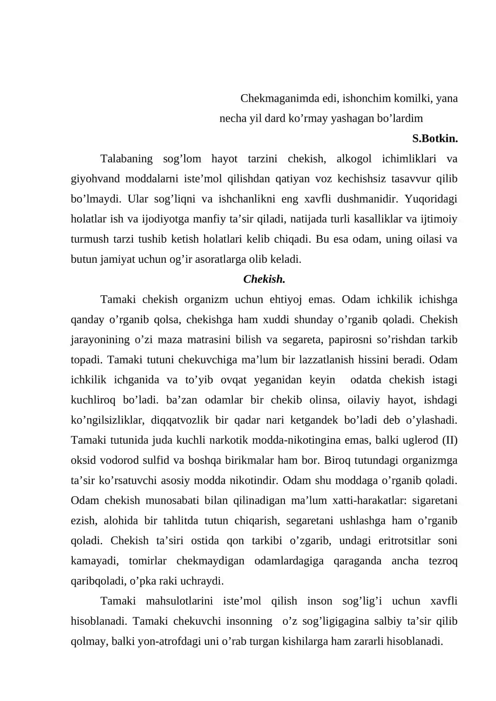 Sog’lom turmush tarzini metodologik asoslari 2