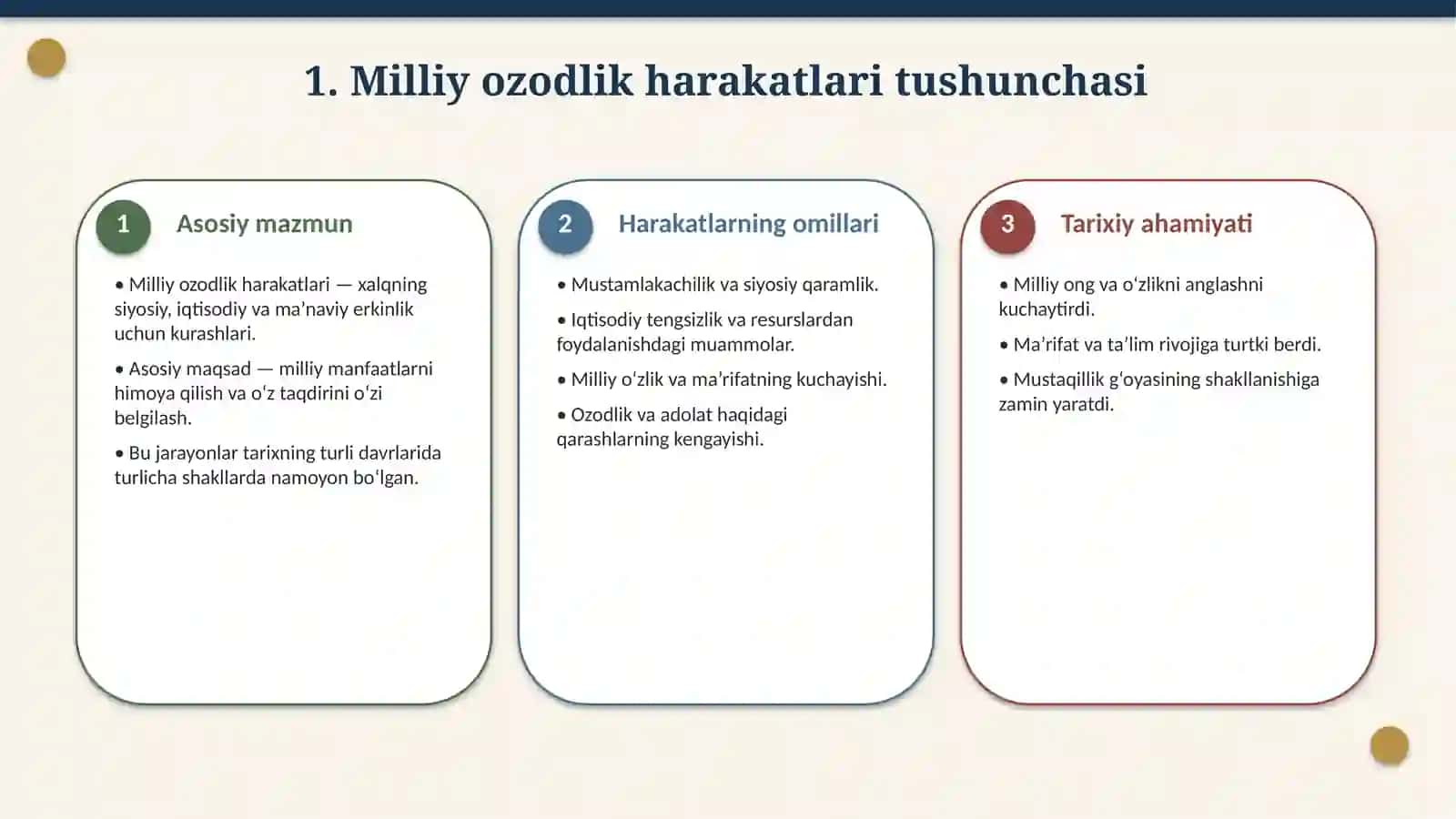 MILLIY OZODLIKHARAKATLARI 2