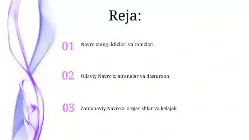 Navroʼz bayrami anʼanlari oilaviy marosimlar tadriji 2