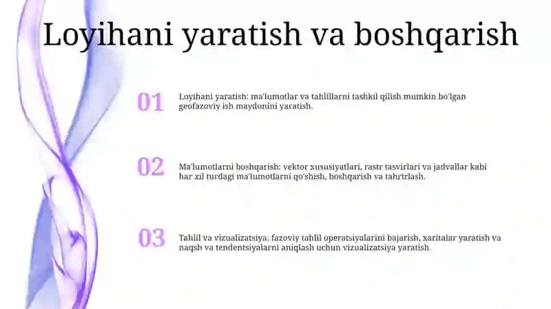 Arcmap Dasturining Asosiy Vazifalari 2