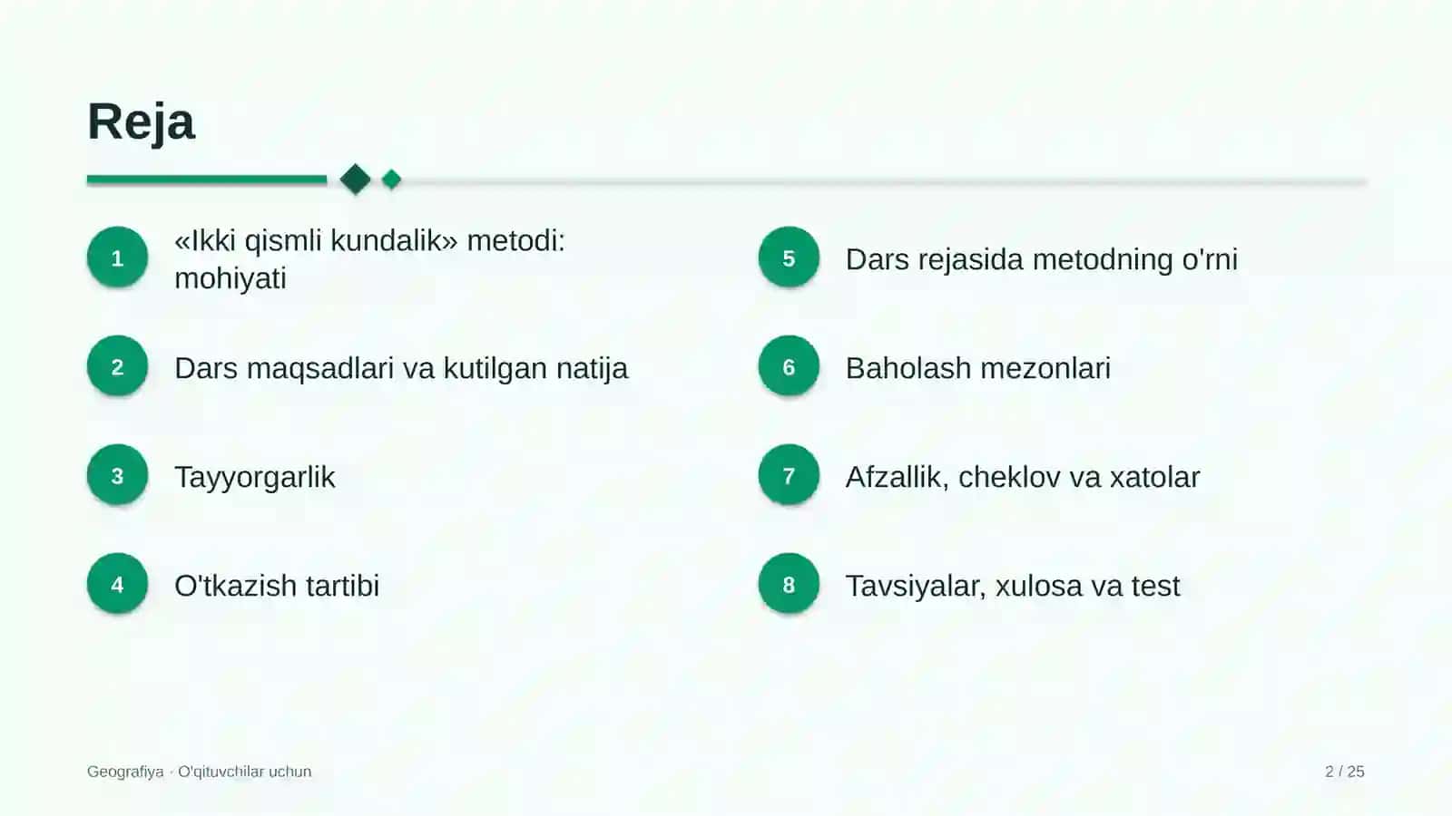 geografiya darslarida ikki qismli kundalik metodidan foydalanish 4077 2