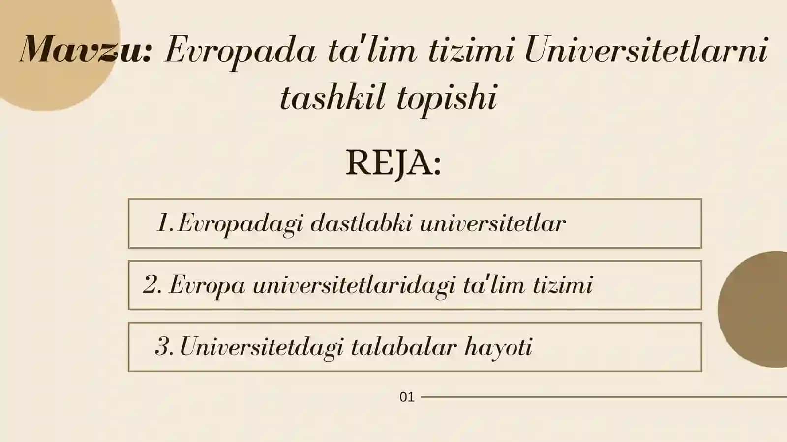 TARIX OʻQITISH METODIKASI YOʻNALISHI 2-BOSQICH 203-GURUH TALABASI YULBARSOVA NARGIZA 2