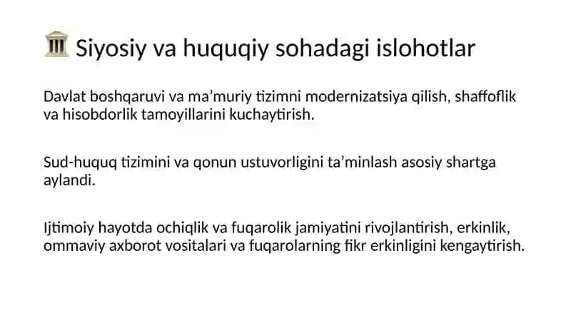 Yangi O‘zbekistonning Taraqqiyot strategiyasi 2