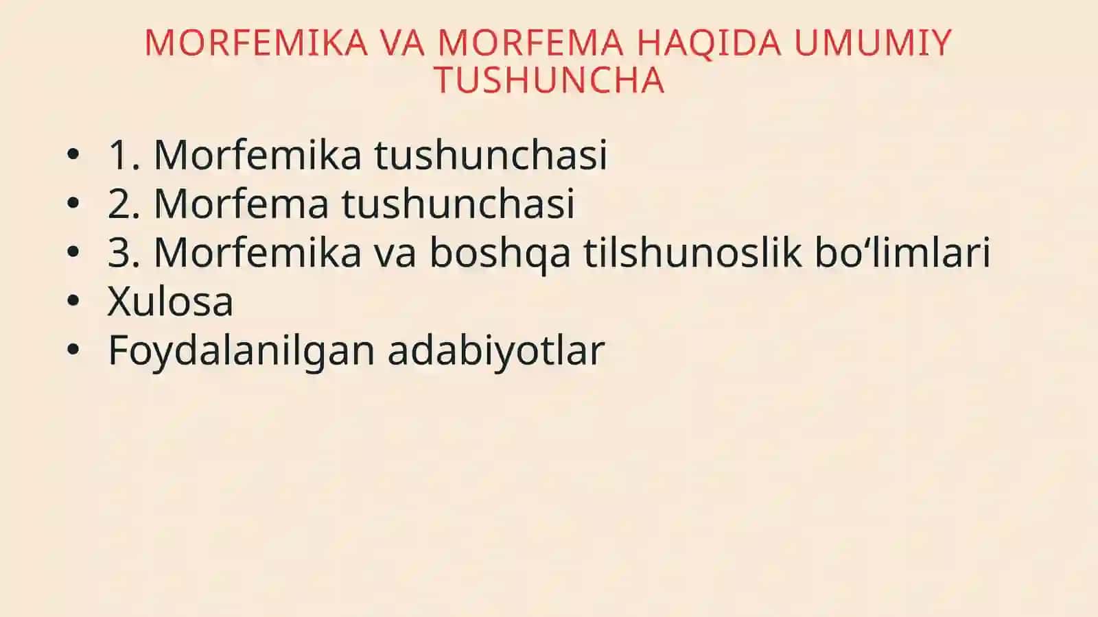 morfemika va morfema haqida umumiy tushuncha 2