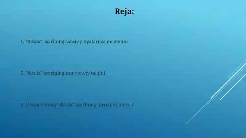 Risola asarini tahlil qilish 2