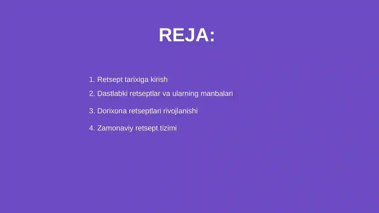 Retsept tarixi 2