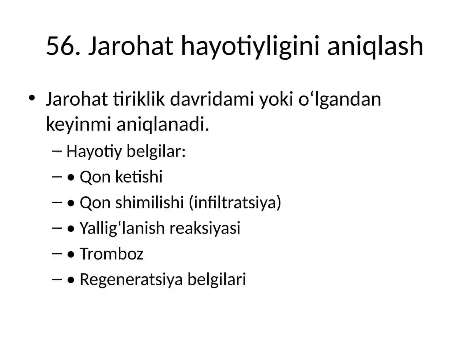 Tan jarohati tushunchasi 2