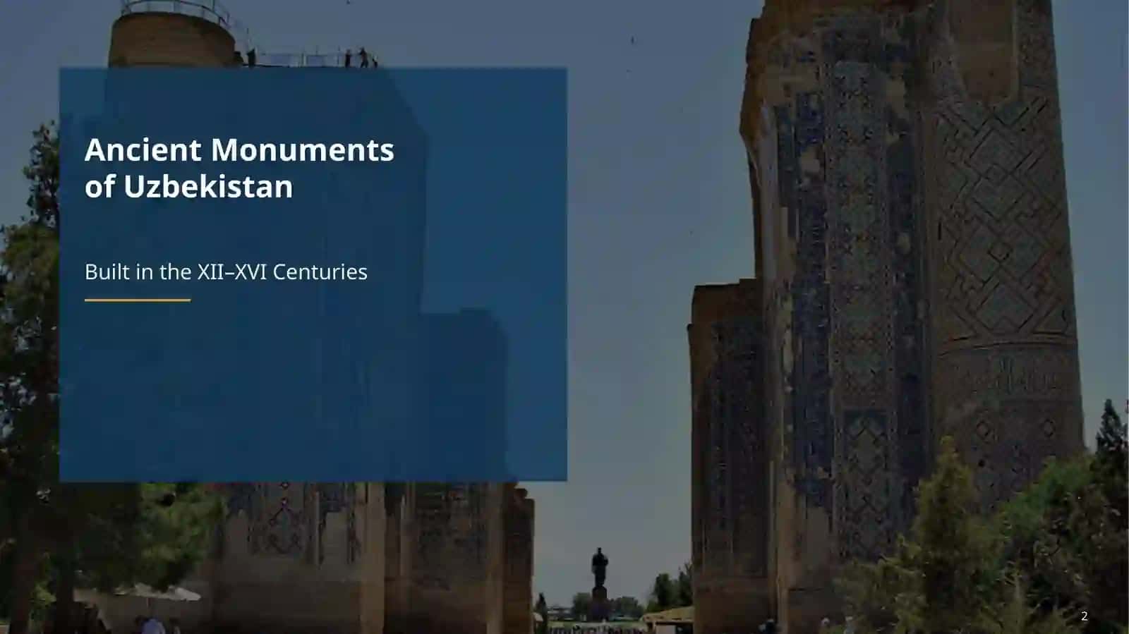 Ancient Monuments of Uzbekistan 2