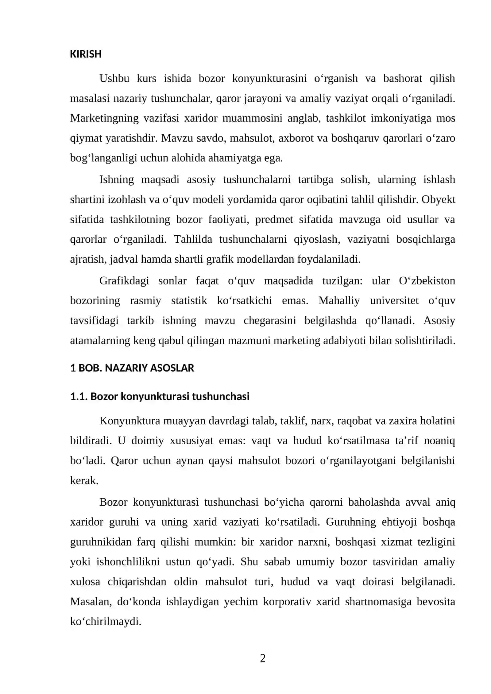 KURS ISHI Fan: Marketing 2