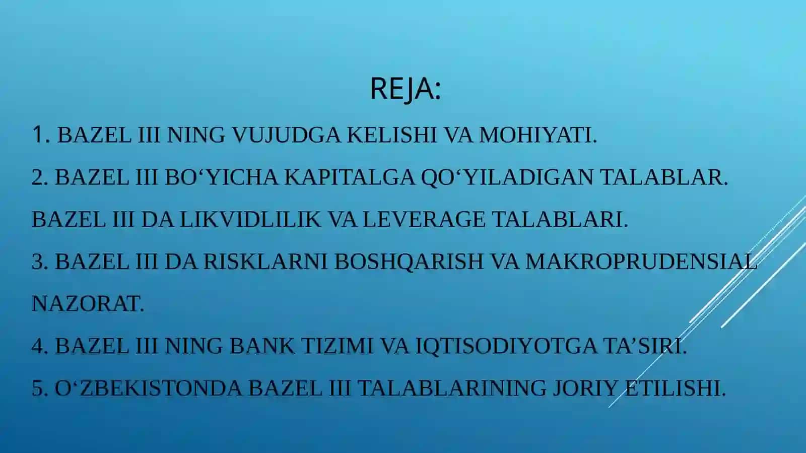 Bazel III  talablari 2