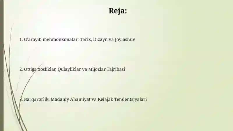 G'aroyib mehmonxonalar 2