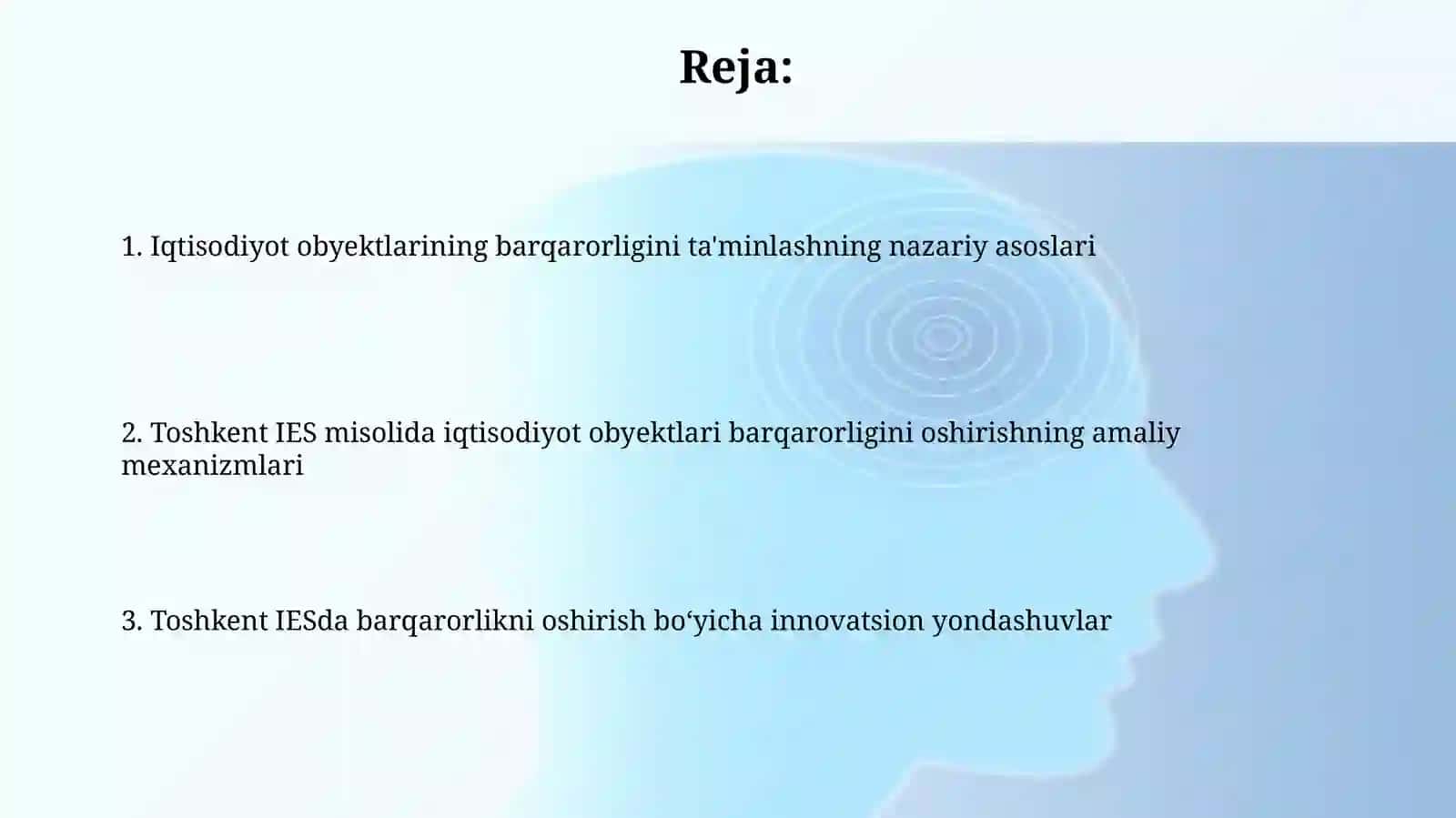 Iqtisodiyot obyektlaribarqarorliginitaminlash(Toshkentissiqlikelektrstansiyasimisolida) 2