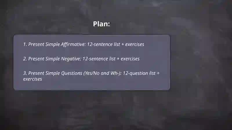 Pesent simple 2