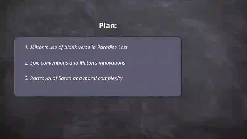 Milton's literary creativity 2