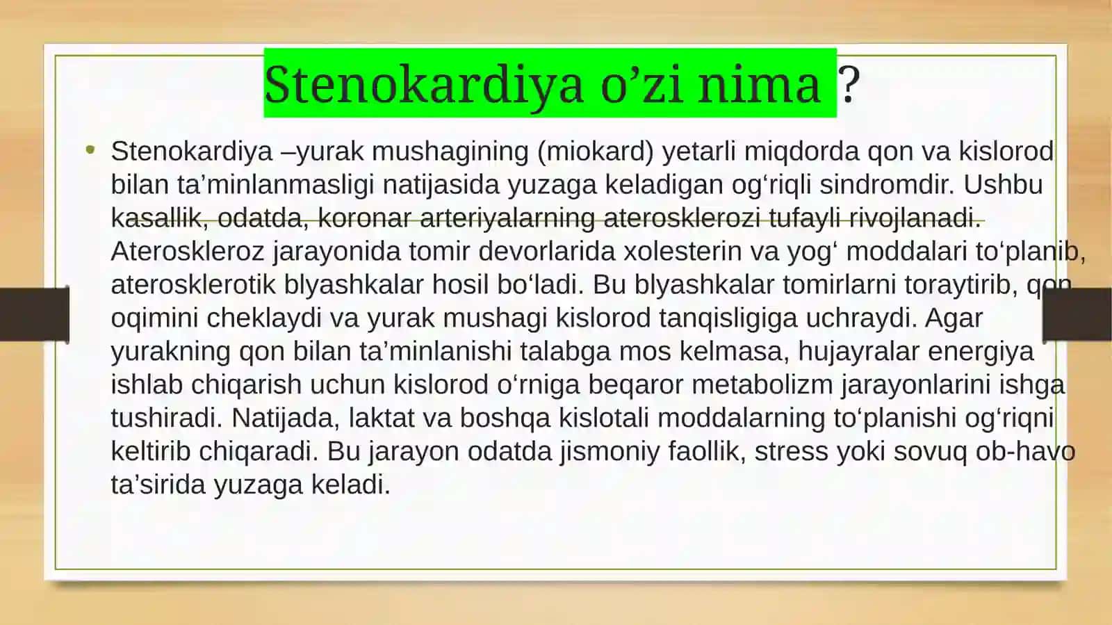 Stenokardiya 2
