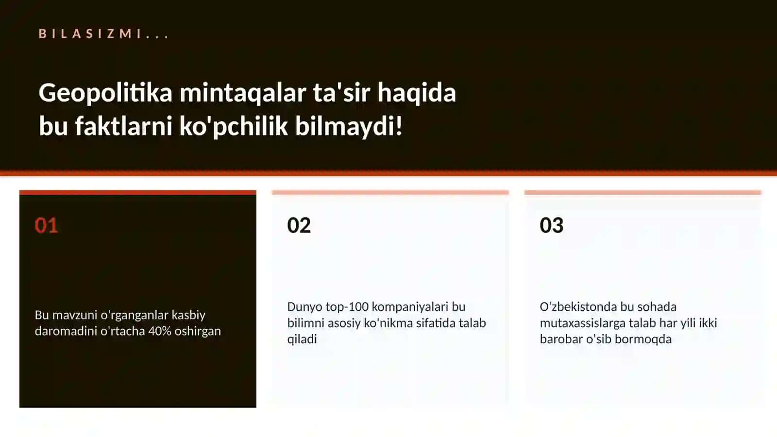Geopolitika mintaqalar ta'sir 2