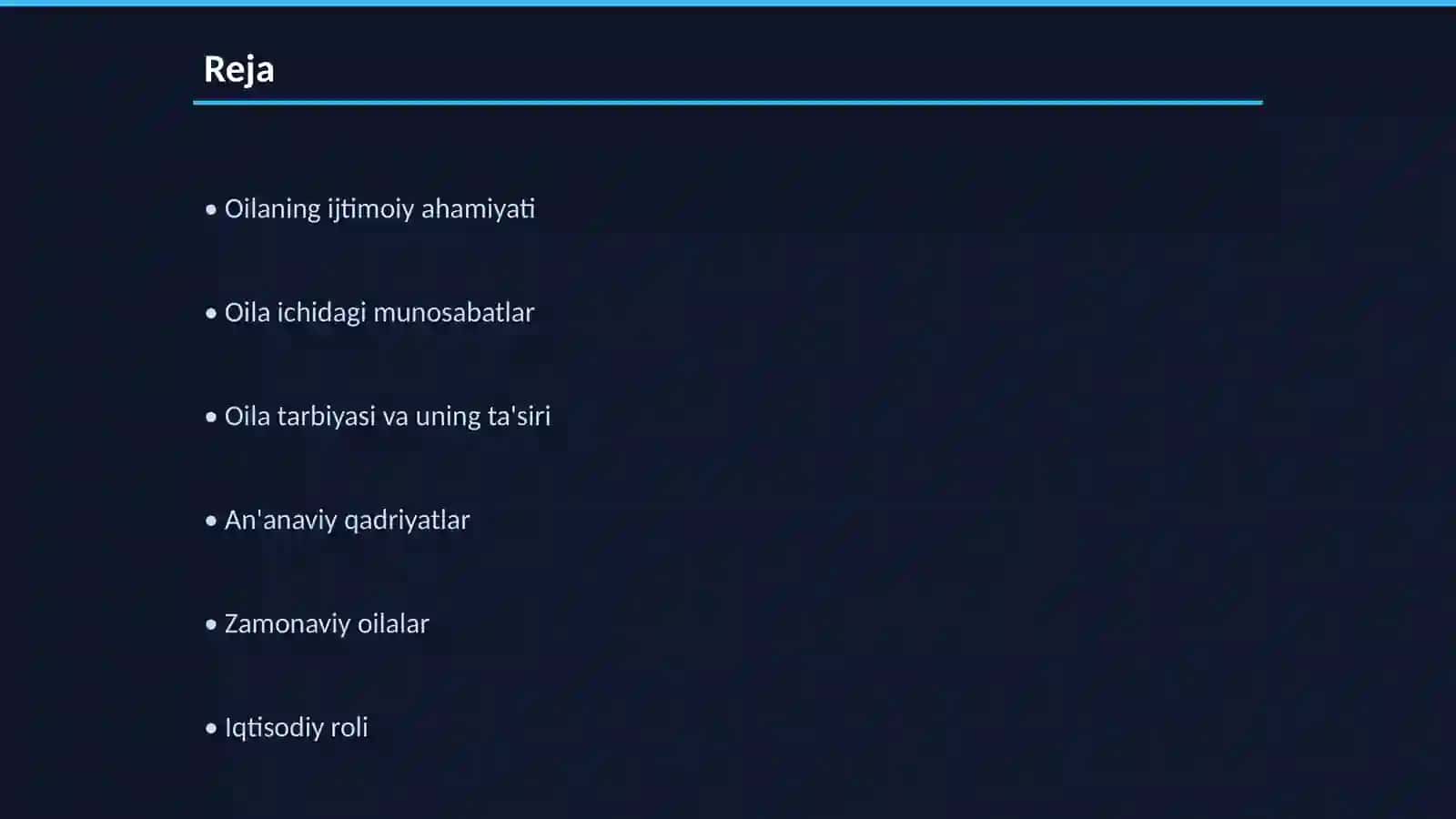 Mening oilam mening tayanchim 2