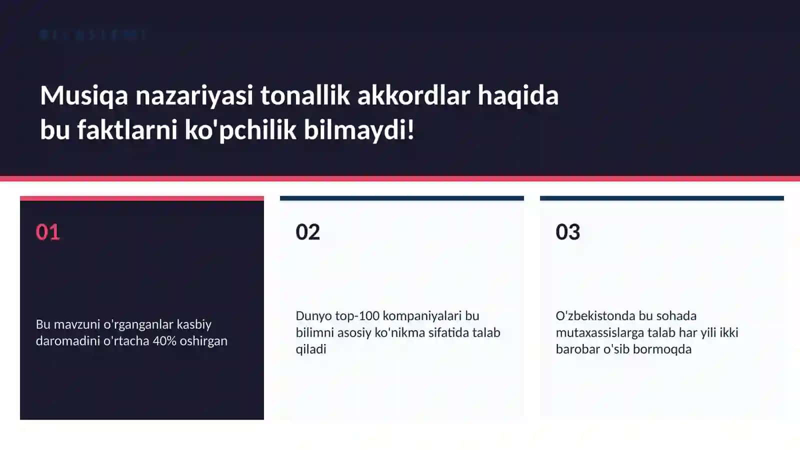 Musiqa nazariyasi tonallik akkordlar 2