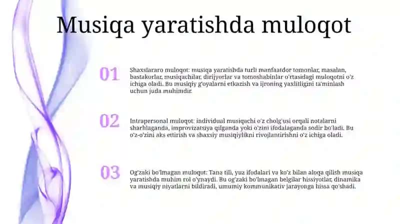 Musiqiy Faoliyatda Muloqot Psixologiyasi 2