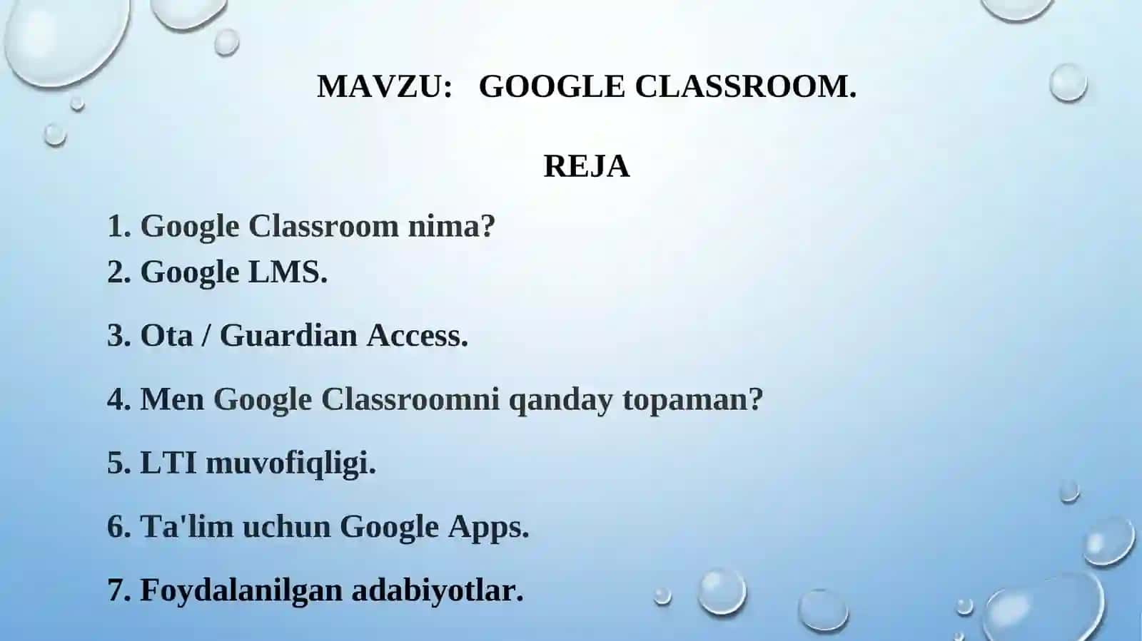 GOOGLE CLASSROOM 2