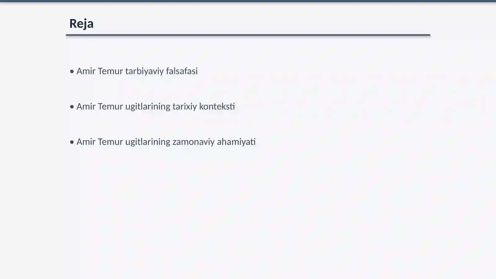 Amir Temur ugitlarining taribiyaviy ahamiyati 2