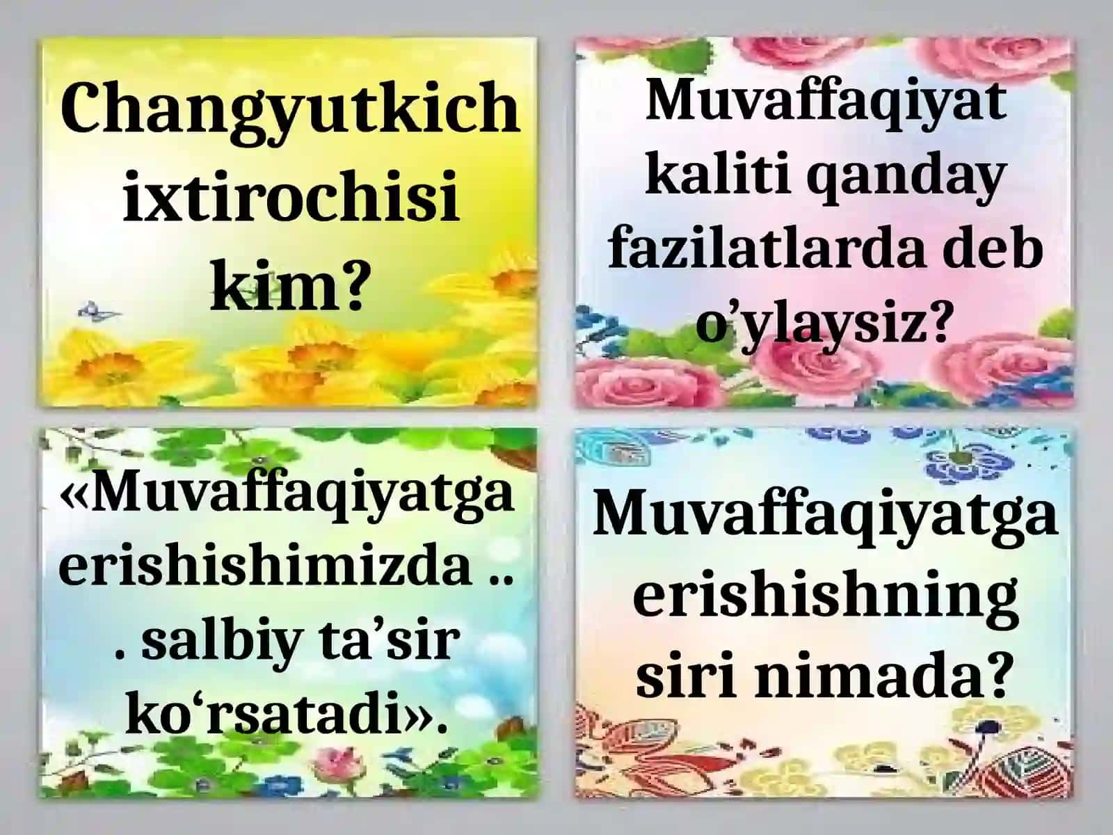 INSONLARNI BIRLASHTIRUVCHI UMUMINSONIY AXLOQ QOIDALARI 2