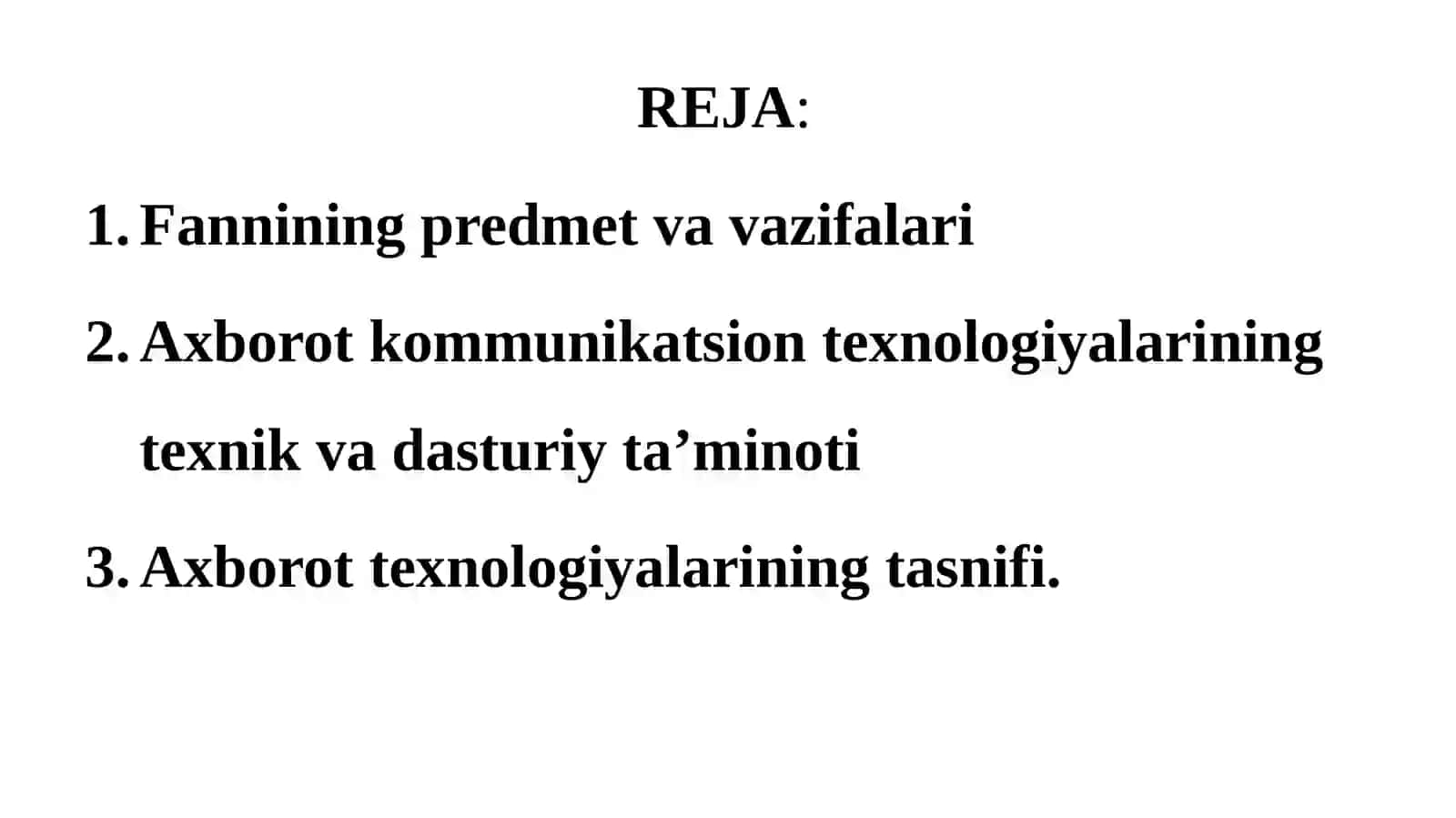 Iqtisodiyotda axborot-kommunikatsion texnologiyalar va tizimlar 2
